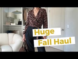 HUGE ZARA FALL HAUL - Is it Worth It?  The Allure Edition