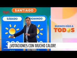 Con harto calor: Revisa el informe del tiempo para este fin de semana de votación