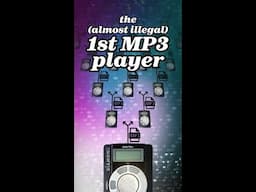 The MP3 Player Was Almost Illegal #shorts #musichistory #technology #90s