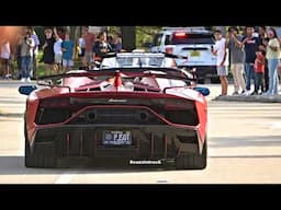 Exotics at The Colonnade Supercars Exits! All Exhaust No Brake - Amazing Cars, Exotic Cars