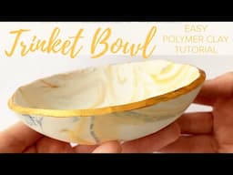 Trinket Bowl | Easy Polymer Clay Tutorial for Beginners