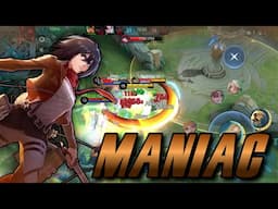 FANNY MANIAC WITHOUT BLUE BUFF!! | SOLO RANK GAMEPLAY | MLBB