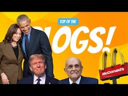 TOTB! #657: POLITRICKS Kamala& Barack in ATL, RudyGiuliani is Molded, Ecoli @ McDonalds, and more