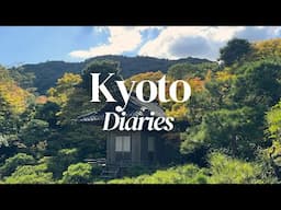 A few days in Kyoto | Travel vlog, Visual diary.