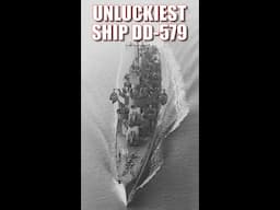 USS William D  Porter DD-579 Unluckiest Ship #ww2 #navalhistory #shorts #worldwar2 #usnavy #history