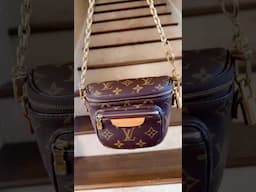 Louis Vuitton Mini Bumbag with Added Extender & Padlock 👜 | Customizing My LV Bag