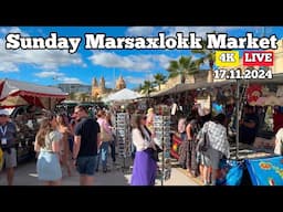 This is the most famous market in Malta, Marsaxlokk on a Sunday