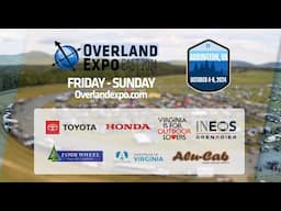 Overland Expo East is coming back to Virginia, October 4-6th!