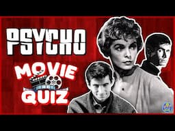 "PSYCHO" MOVIE QUIZ! 🔪😱🎬| Horror Movie Quiz