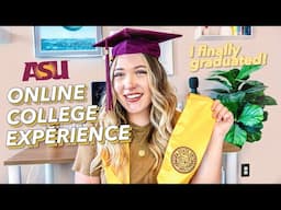 My Online College Experience | I finally graduated!