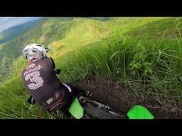 Payag Downhill | POV Garage 317 | ENDURO Trail Ride | Kawasaki KLX