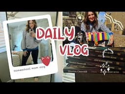 DAY IN THE LIFE||RELATABLE HOMESCHOOL MOM LIFE VLOG||GIFT IDEAS