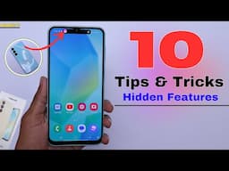 Samsung Galaxy A16 Tips And Tricks | Top 10 | Samsung A16 Hidden Features