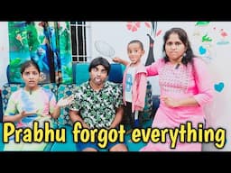 Prabhu forgot everything | comedy video | funny video | Prabhu Sarala lifestyle