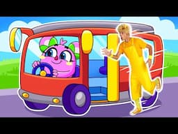 Get On The Bus Song | Funny Songs For Baby & Nursery Rhymes by Muffin Socks