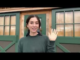 The Amish installed the most energy efficient doorway to my barn