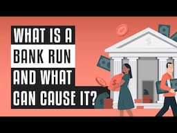 What is a bank run and what can cause it?