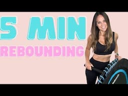 5 MIN REBOUNDER WORKOUT | Beginner Rebounding HIIT STYLE