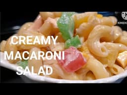 CREAMY MACARONI SALAD / VERY SIMPLE RECIPE /  PRINCESS MAE'S KITCHEN 🍴🔪