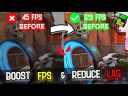 ➢Valorant Lag FIX | After UPDATE | Fix FPS Drops in Valorant Ep 7 ACT 2 | Low end pc | 2024