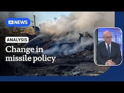 Why is the US letting Ukraine use long-range missiles now? | ABC NEWS