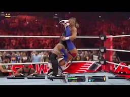 WWE Raw Ivy Nile vs Zelina Vega Match Gameplay With Facecam Commentry - WWE 2K24