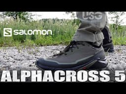 Salomon Alphacross 5 GTX Review (UPDATED Salomon Hiking Shoes)