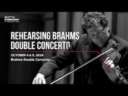 Rehearsing Brahms Double Concerto