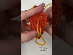 CROCHET LEAF | Full Video tutorial on Channel #shorts #windingroadcrochet #crochet