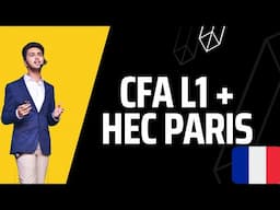 Anand's Journey  of getting into HEC Paris and clearing CFA L1