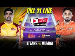 PKL 11 DAY 33 Live: Dabang Delhi K.C. vs Gujarat Giants & Telugu Titans vs U Mumba. #pkl11live