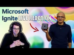 Reacting to Microsoft's NEW AI Event and Talking to AI Chatbots LIVE