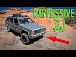 Stock XJ On Golden Spike Trail