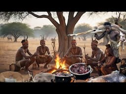 Traditional Hadza Cooking: Mastering Meals The Wild // Hadza Life