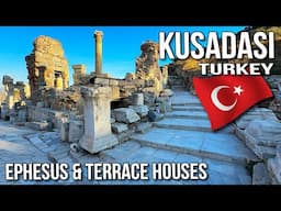 Kusadasi, Turkey 🇹🇷 Ephesus & Terrace Houses and Turkish Ice Cream