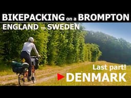 Long-distance cycling & camping on a Brompton. So happy!! Denmark!