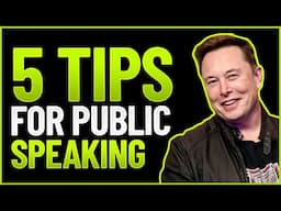 5 Things To Be An Effective Public Speaker