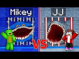 JJ's BLOOP Prison vs Mikey's EL GRAN MAJA Prison Survive Battle in Minecraft - Maizen