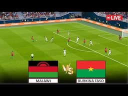 🔴Live : Malawi vs Burkina Faso I African Cup of Nations Qualifier Round Live eFootball Pes 21