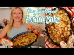 Potato Recipe - Scalloped Potatoes - Vegan Recipes - Potato Bake - Winter Recipe