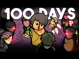 I spent 100 days as tribals in a Rimworld zombie apocalypse