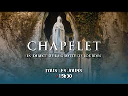 Le Chapelet depuis la Grotte de Lourdes - 24/11/2024