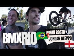 PRO BMX JORDAN ALEPPO ESTÁ DE VOLTA NO RIO DE JANEIRO SESSÃO COM LOHAN COSTA