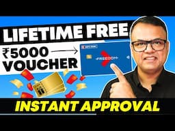 HDFC Lifetime Free Credit Card + ₹5000 Cashback Offer | HDFC Freedom Card | Every Paisa Matters