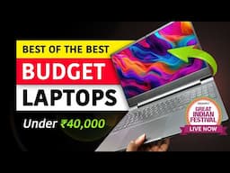 Best Laptops Under ₹40000 in 2024 ⚡ Top 5 Best Laptop For Students // New Budget Laptops Under 40k