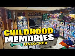 This Basement is a Nostalgic Time Capsule | 80s & 90s Toy Collection