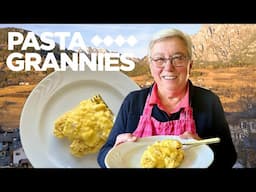 Discover polenta with a cheesy egg sauce! | Pasta Grannies