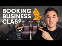 How To Book Singapore Airlines BUSINESS CLASS With Credit Card Points