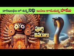 puri jagannath mystery door opening | ratna bhandar in telugu | jagannath puri temple secrets