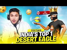 OH NO ❗️ India's TOP 1 🚀 Desert Eagle Player 😨 vs NG Angry 😤